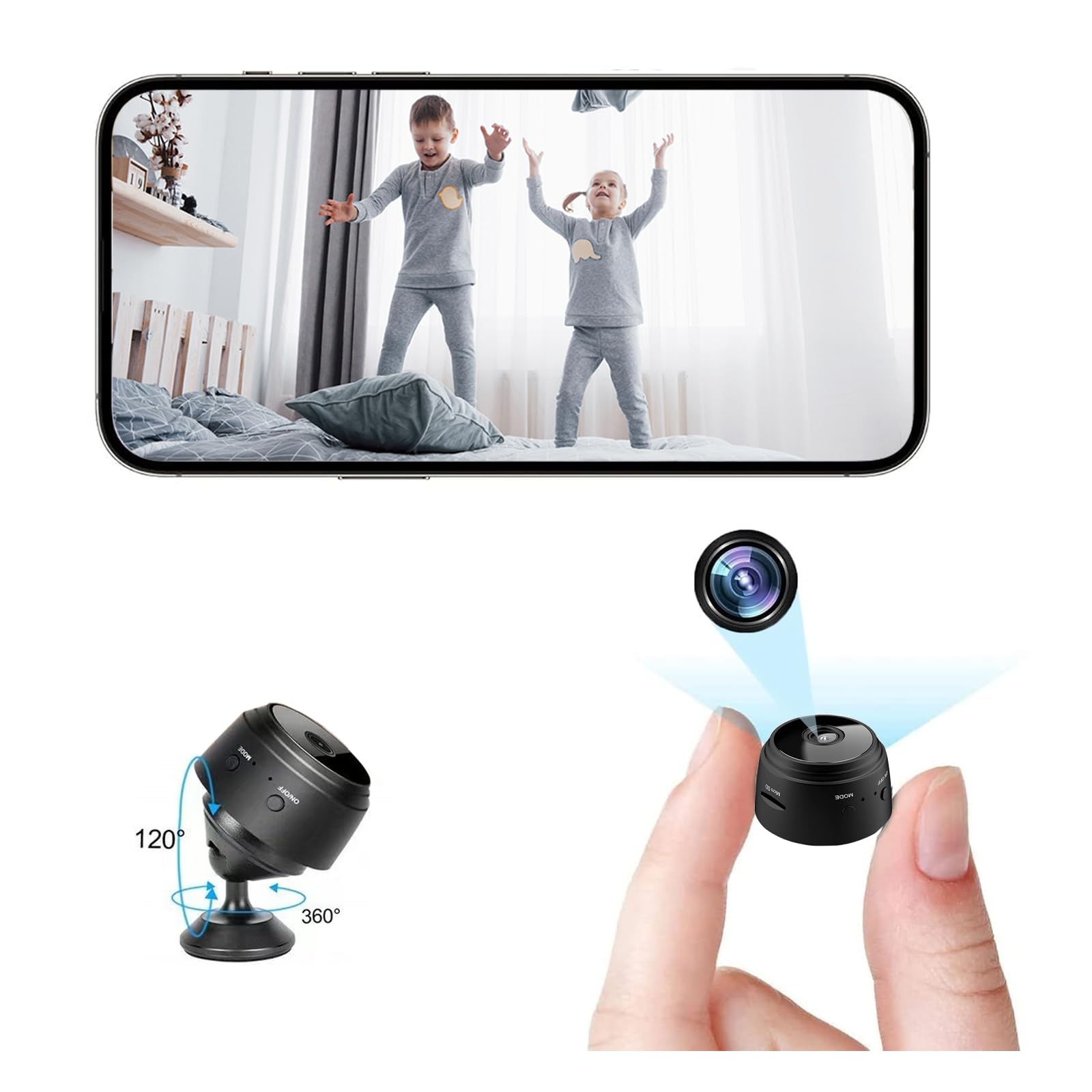 「*⋆❁*Cameron*❁⋆*～断捨離中」 Amazon.com : ZMDCAM Hidden Spy Camera for Home Use, Mini Security
